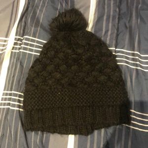 Black Knitted Beanie
